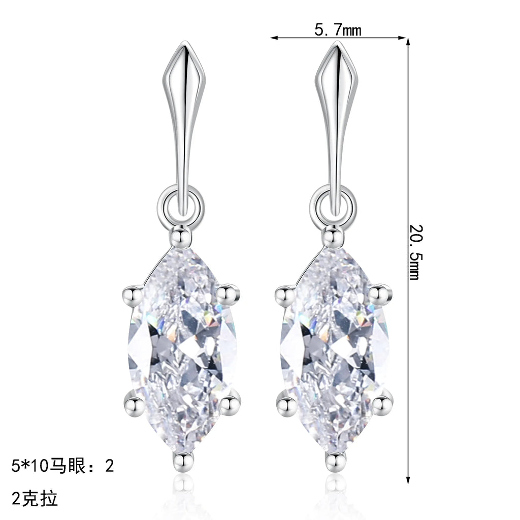Marquise Drop Earrings