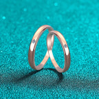 Single-Stone Band Ring