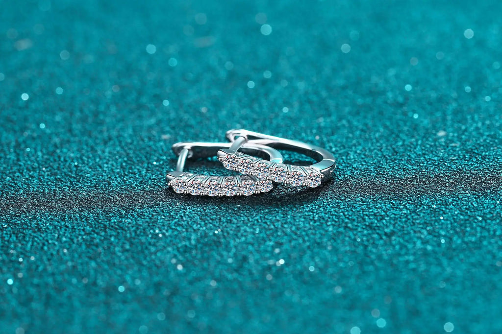 Single-Row Hoop Earrings