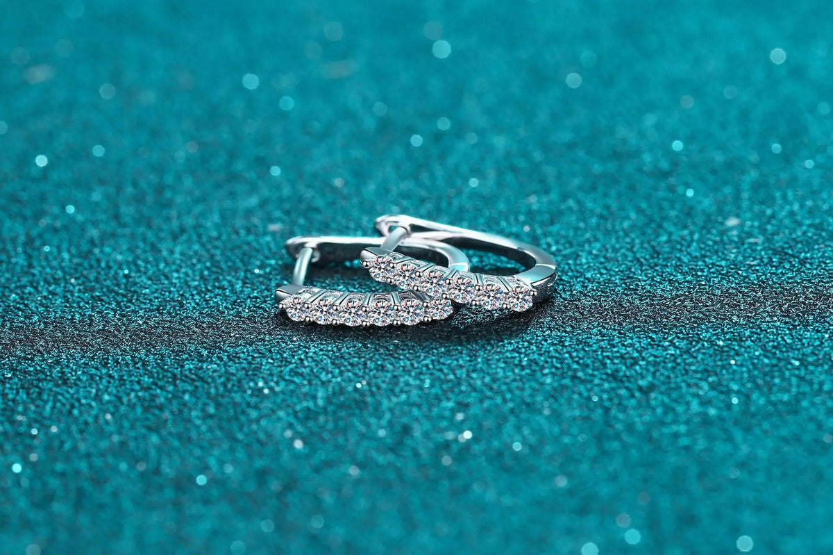 Single-Row Hoop Earrings