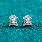 Square Stud Earrings