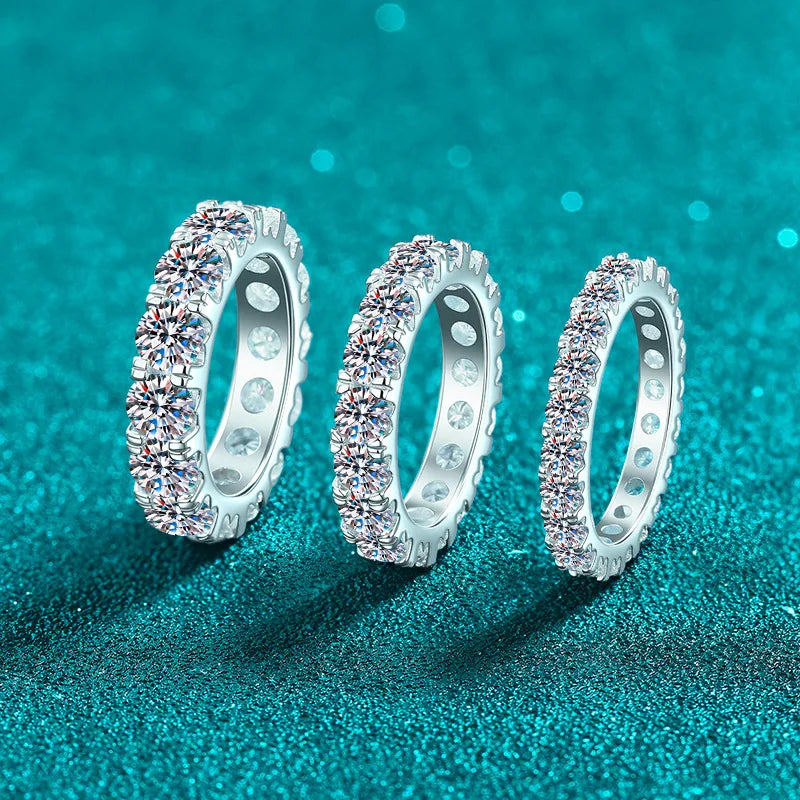 Round Stone Band Ring