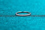 Stone-Set Slim Band Ring