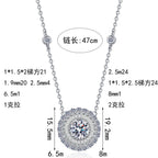 Round Halo Pendant