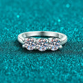 Three-Stone Band Ring