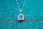 Square Halo Pendant