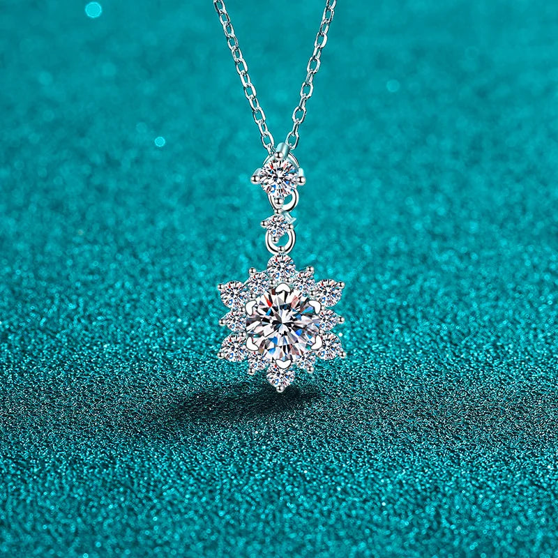 Floral Drop Pendant
