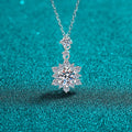 Floral Drop Pendant