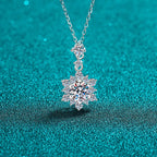 Floral Drop Pendant