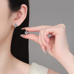 Star Hoop Earrings