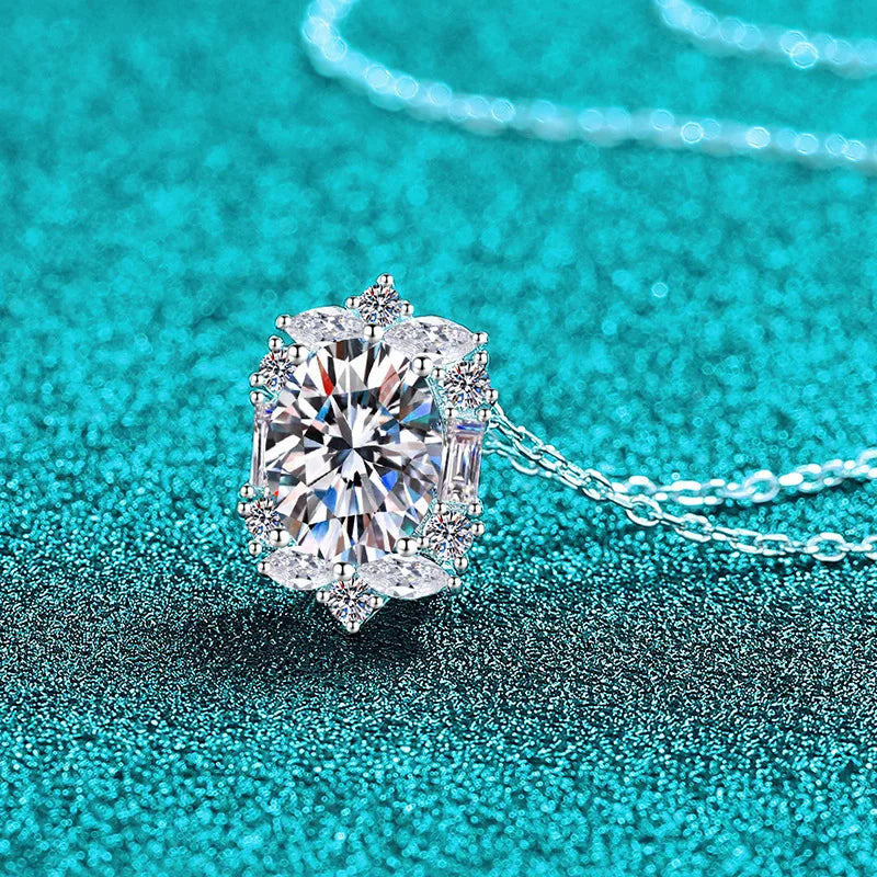 Oval Cluster Pendant
