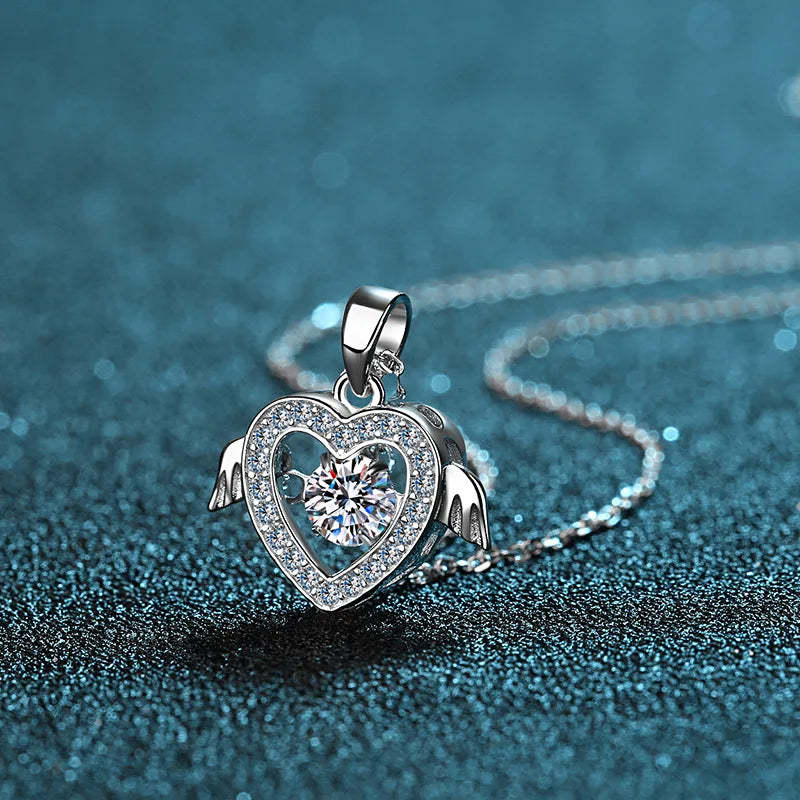 Winged Heart Pendant
