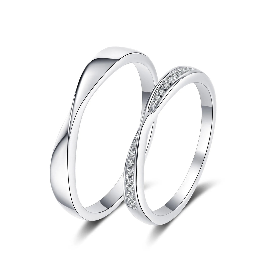 Crossover Band Ring