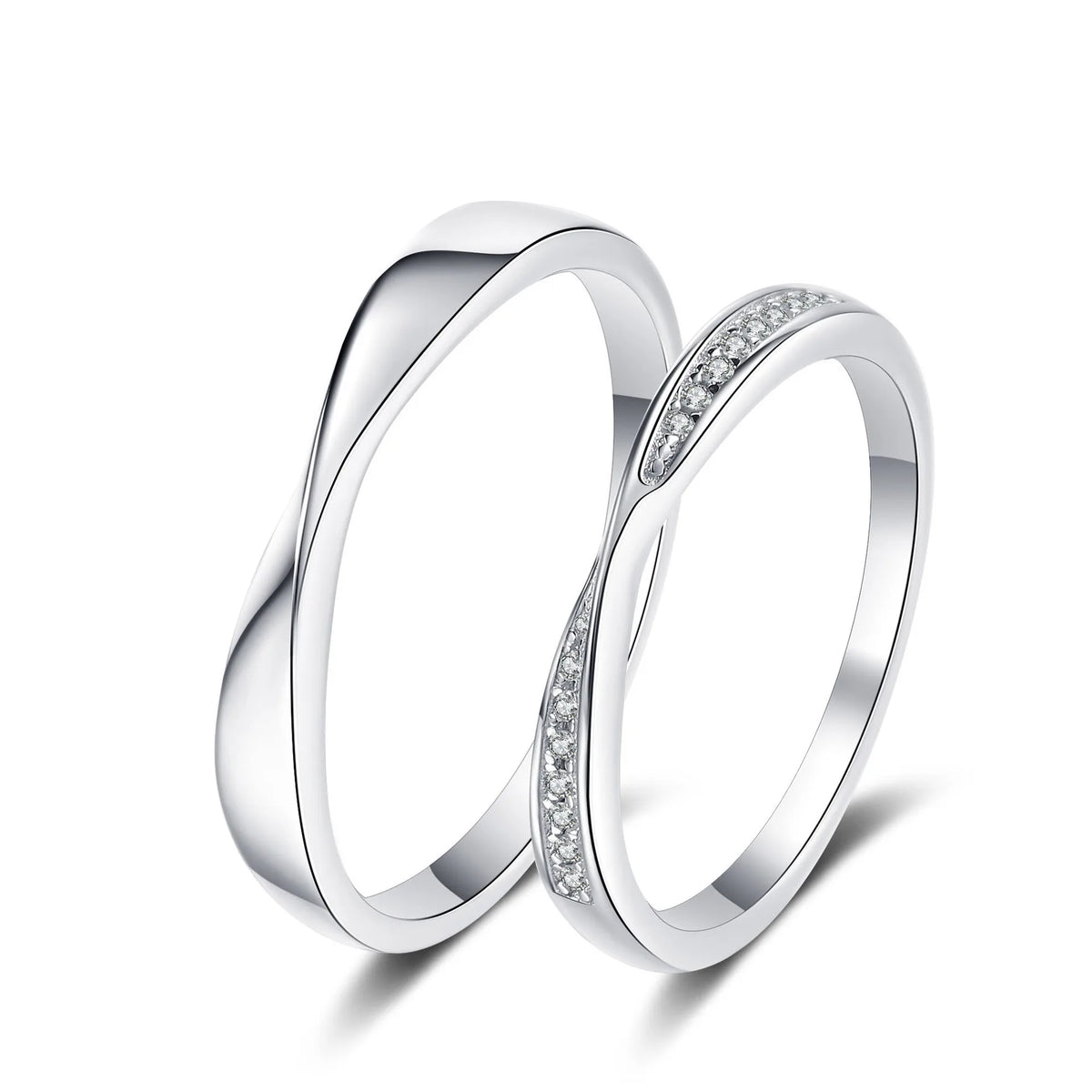 Crossover Band Ring