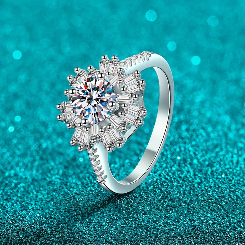 Sunburst Cluster Ring