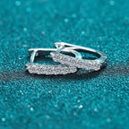 Single-Row Hoop Earrings