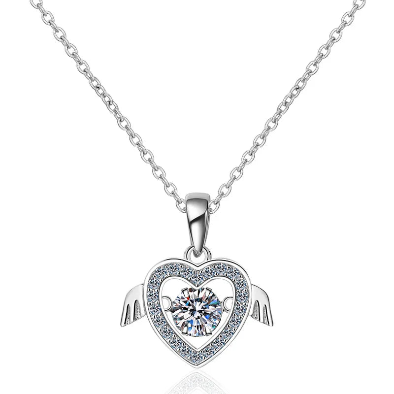 Winged Heart Pendant