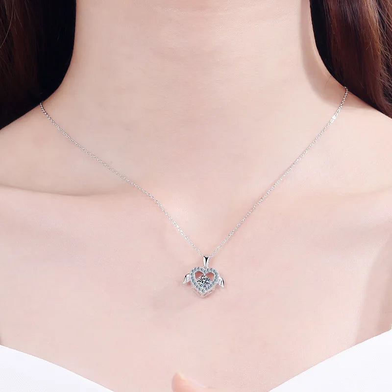 Winged Heart Pendant