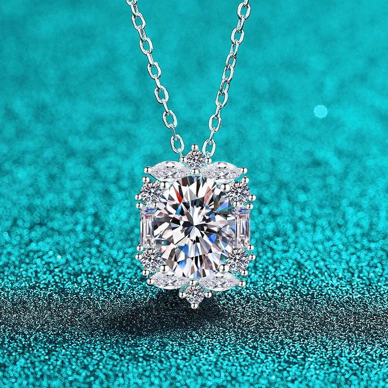 Oval Cluster Pendant