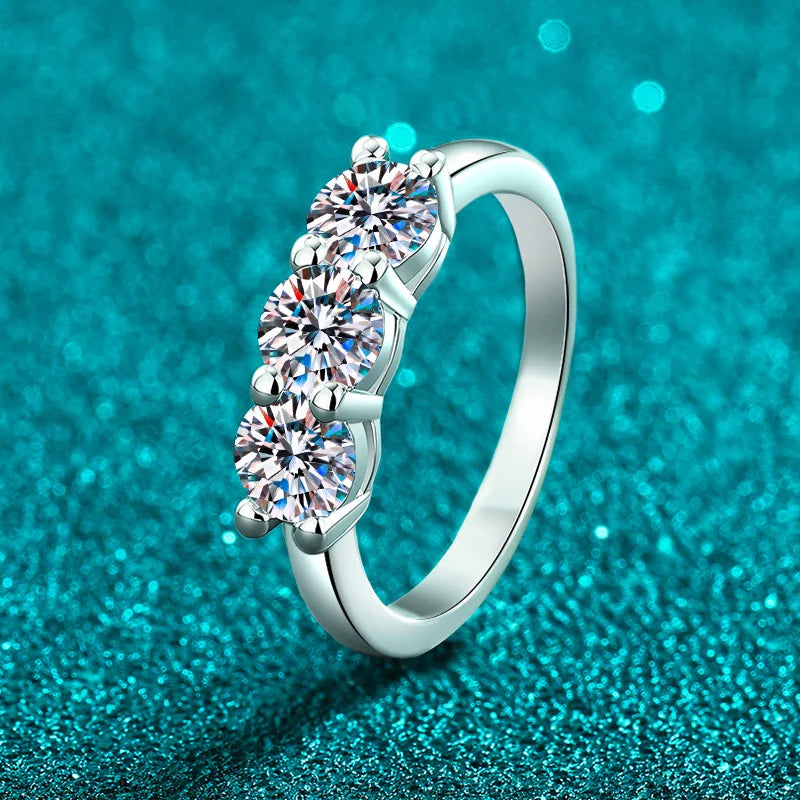 Three-Stone Band Ring