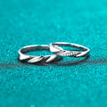 Leaf-Pattern Band Ring