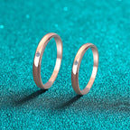 Single-Stone Band Ring