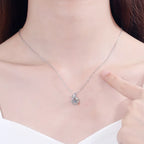Bow Teardrop Pendant