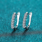 Single-Row Hoop Earrings