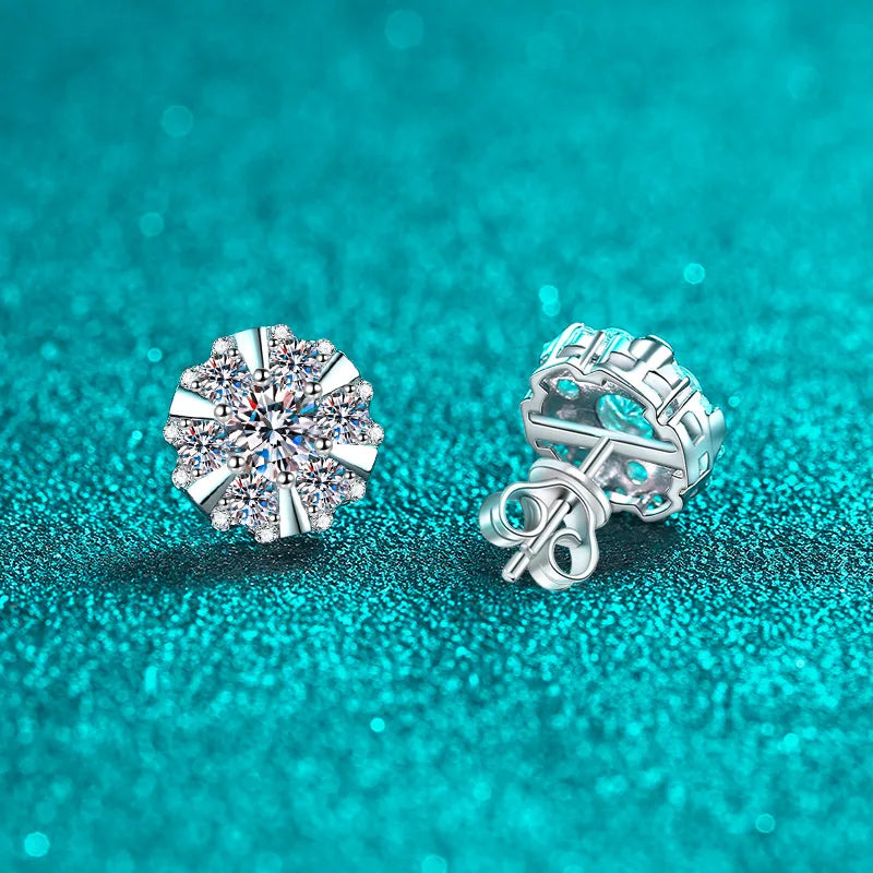 Sunburst Stud Earrings