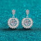 Sunburst Drop Earrings