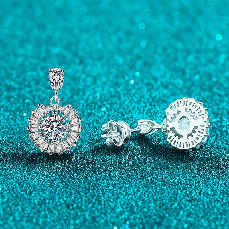 Sunburst Drop Earrings