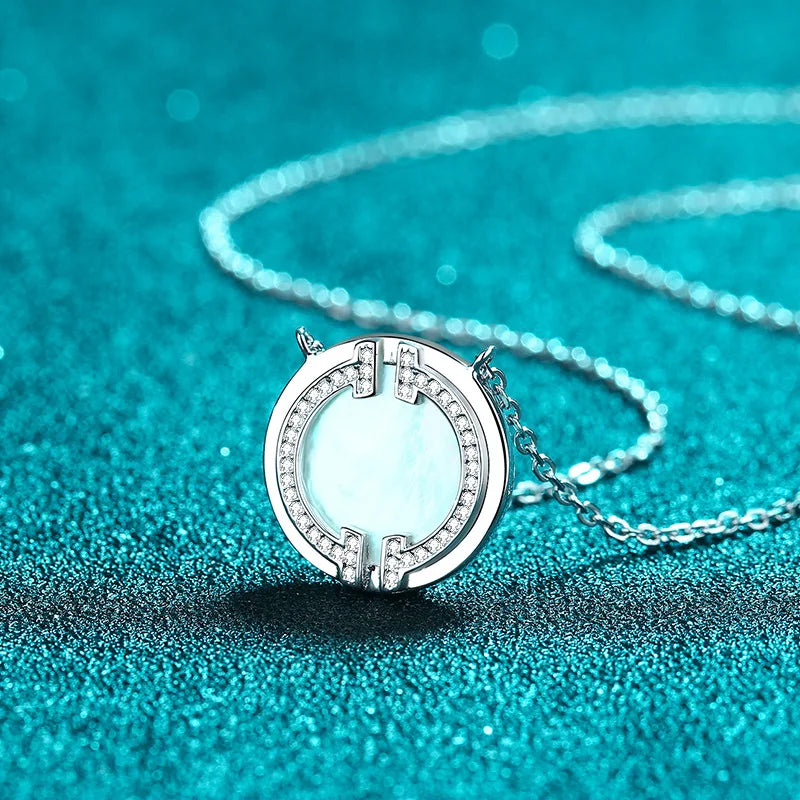 Round Inlay Pendant