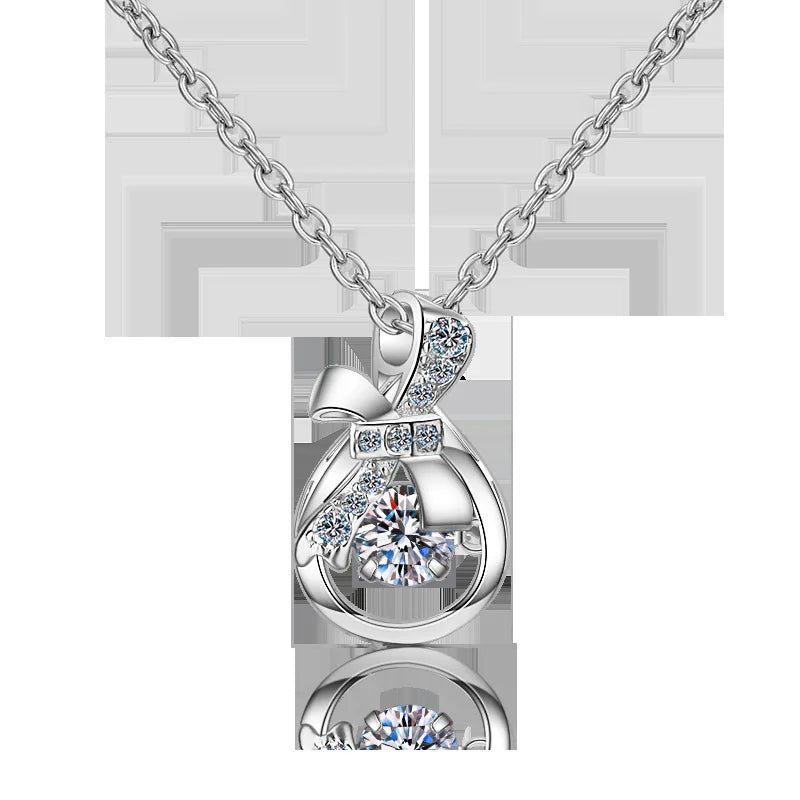 Bow Teardrop Pendant