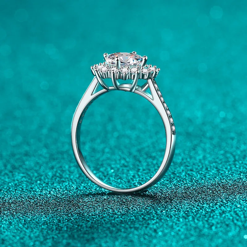 Round Halo Ring