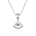 Scalloped Fan Pendant