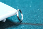 Square Stone Band Ring
