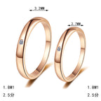 Single-Stone Band Ring