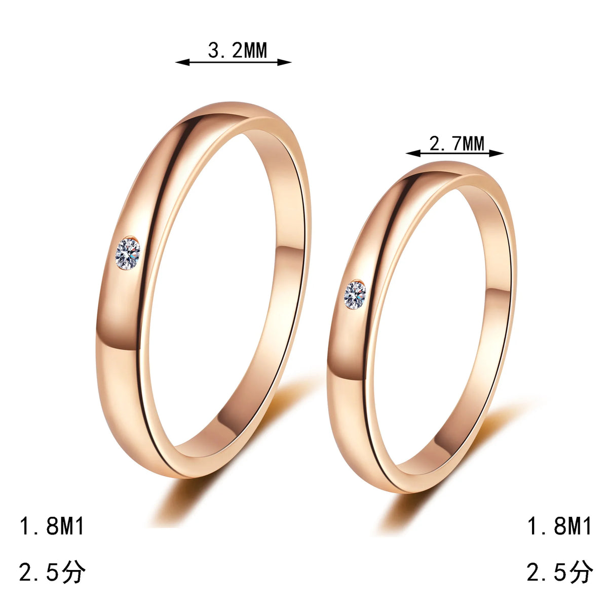 Single-Stone Band Ring