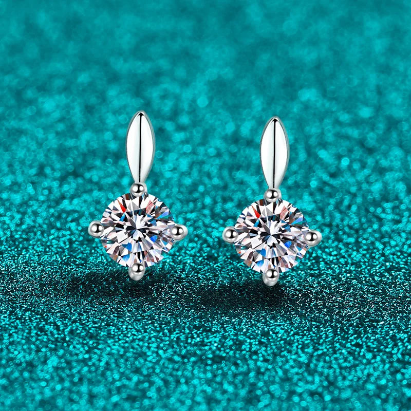 Round Drop Earrings