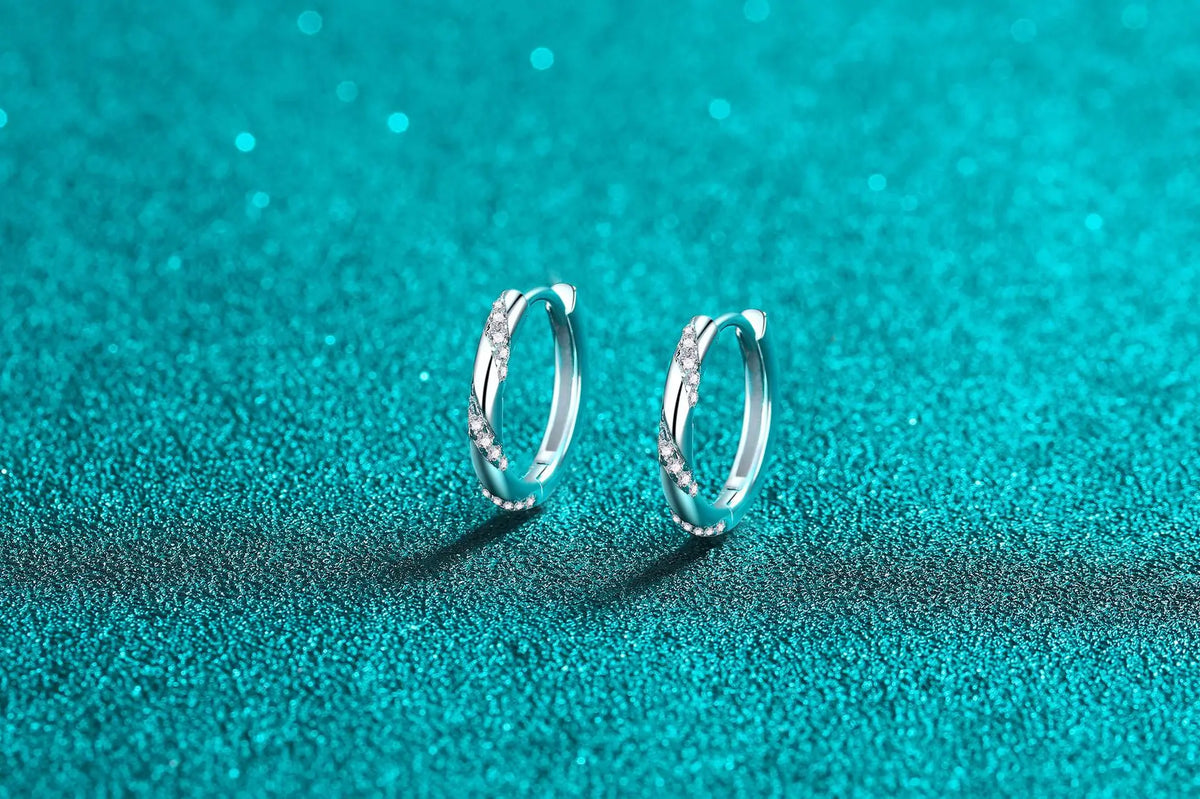 Twisted Hoop Earrings