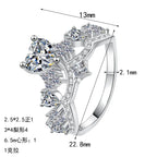 Heart Crown Ring