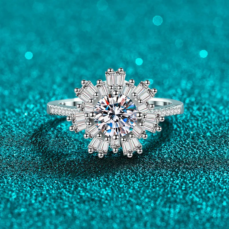 Sunburst Cluster Ring