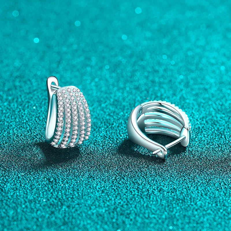 Multi-Row Hoop Earrings