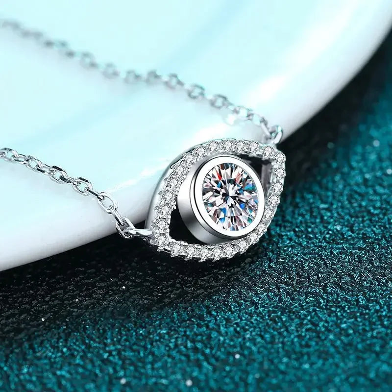 Eye-Shaped Pendant