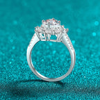 Sunburst Cluster Ring