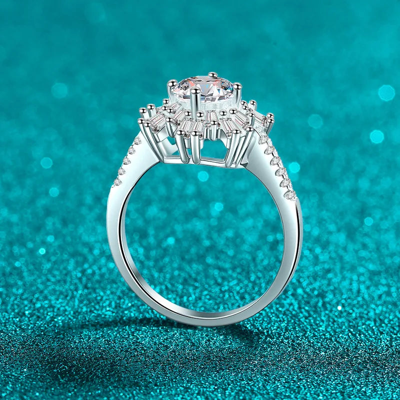 Sunburst Cluster Ring