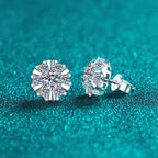 Sunburst Stud Earrings