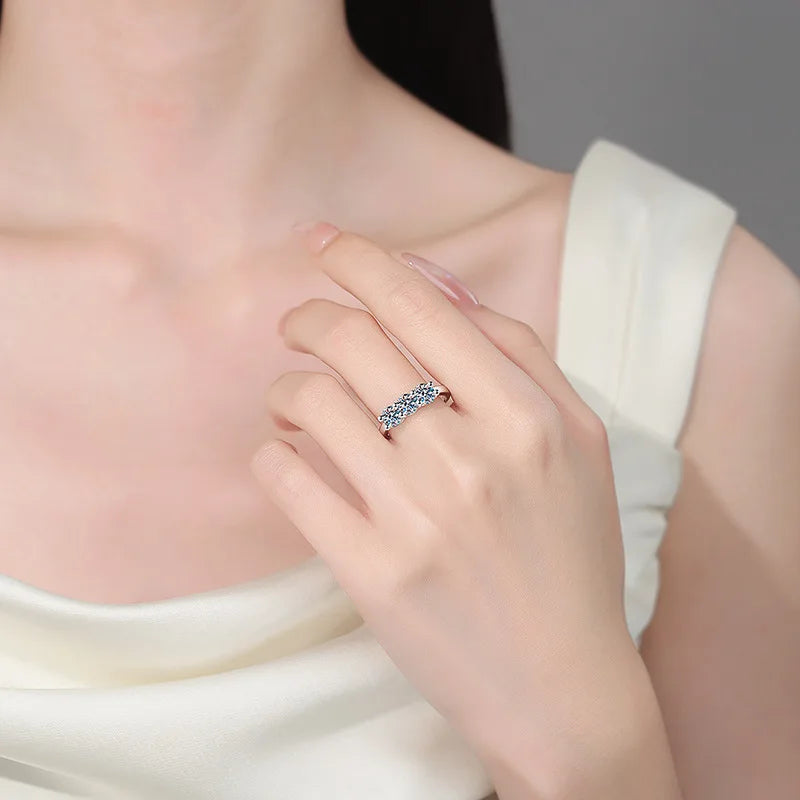 Three-Stone Band Ring