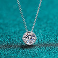 Round Solitaire Pendant