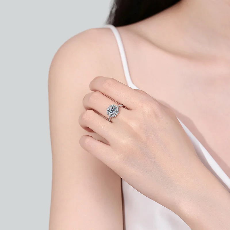 Round Halo Ring